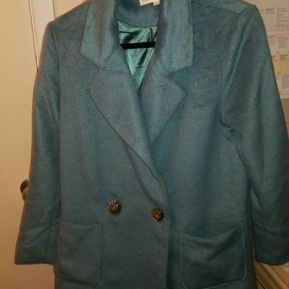 Baby blue trench coat - Picture 2 of 4